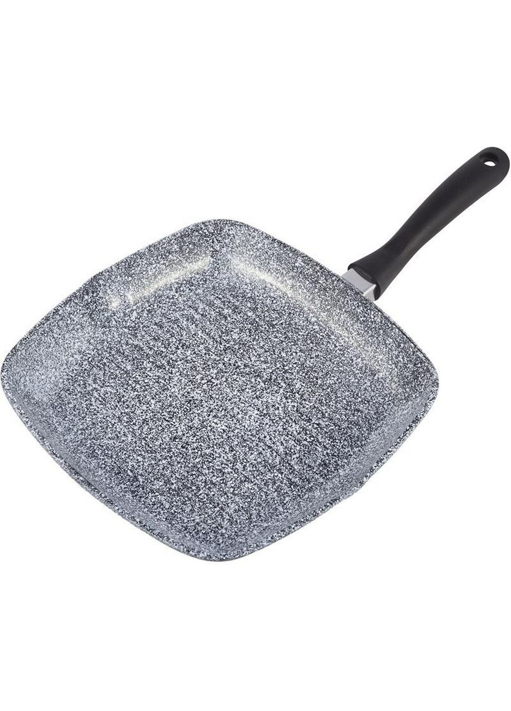 Сковорода-гриль Snow Marble 30см з кришкою та антипригарним покриттям, квадратна Ofenbach (288187931)