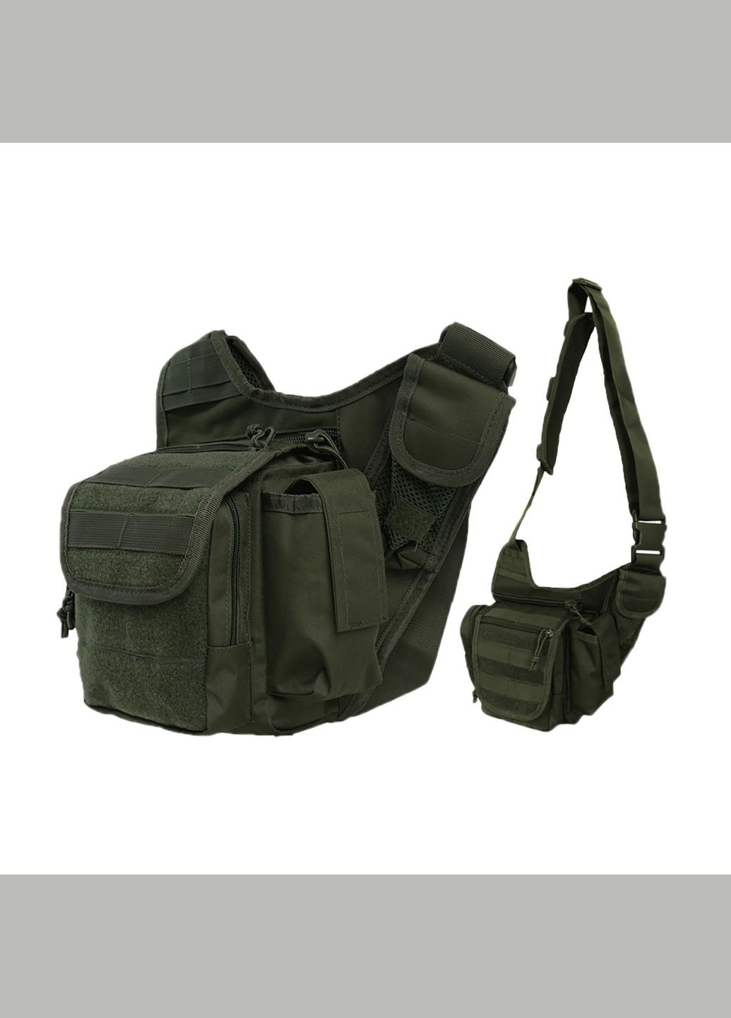 Сумка через плечо MILTEC многофункциональная Оливковая Mil-Tec (315879949)