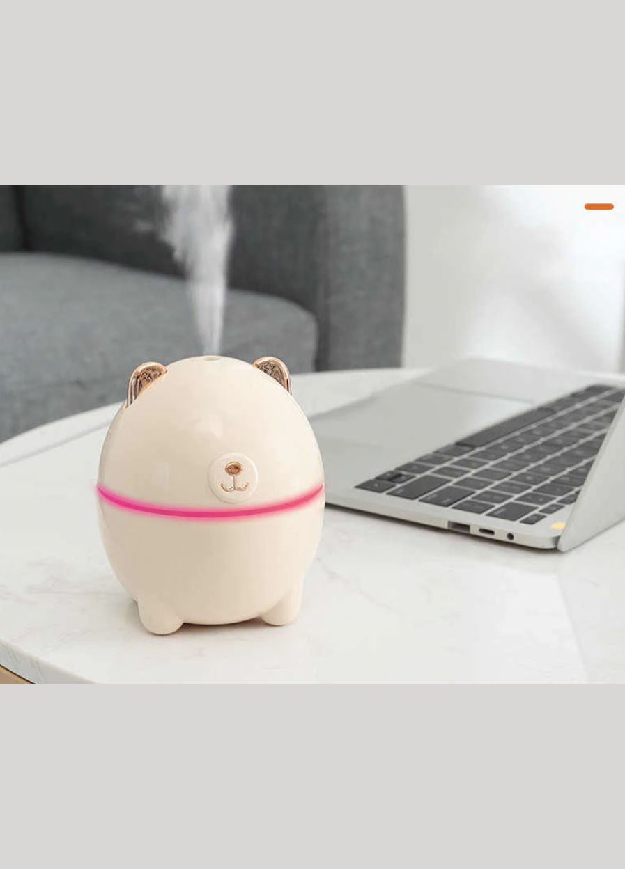 Зволожувач повітря Ведмедик з вушками 2в1 нічник EL54421 No Brand (337351878)