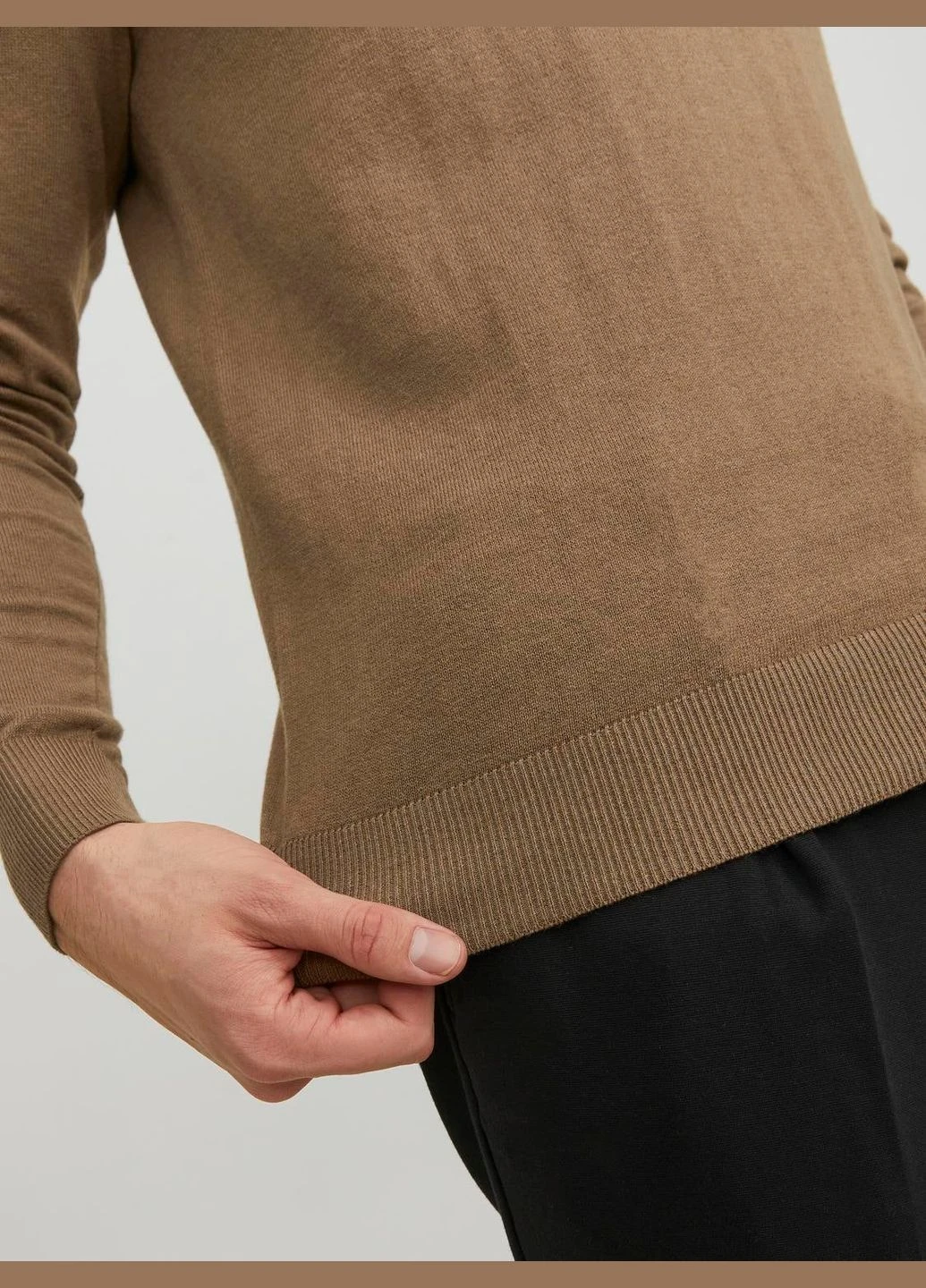 Коричневий джемпер демісезон,коричневий,jack&jones Jack & Jones