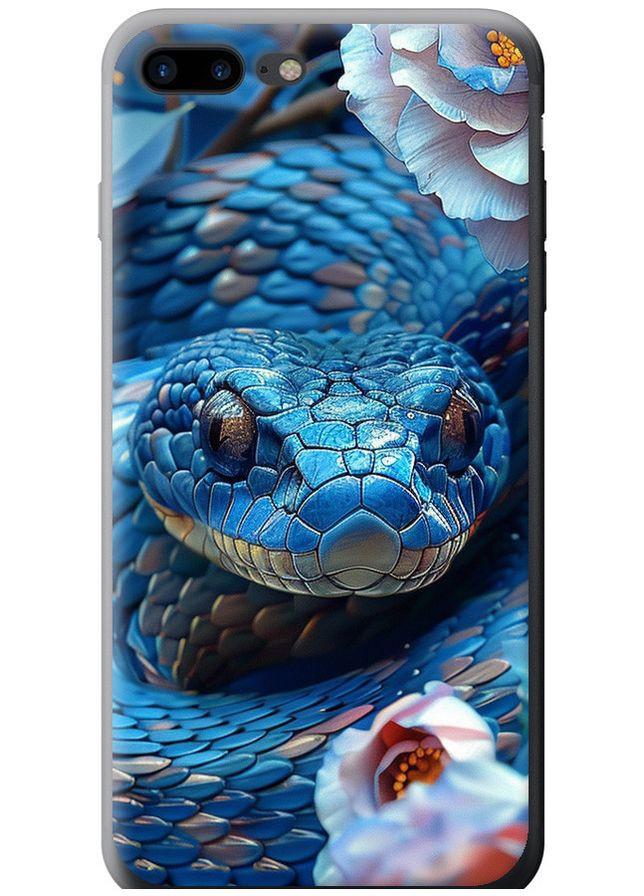 Силіконовий чохол 'Blue Snake' для Endorphone Apple iPhone 8 Plus (287272767)