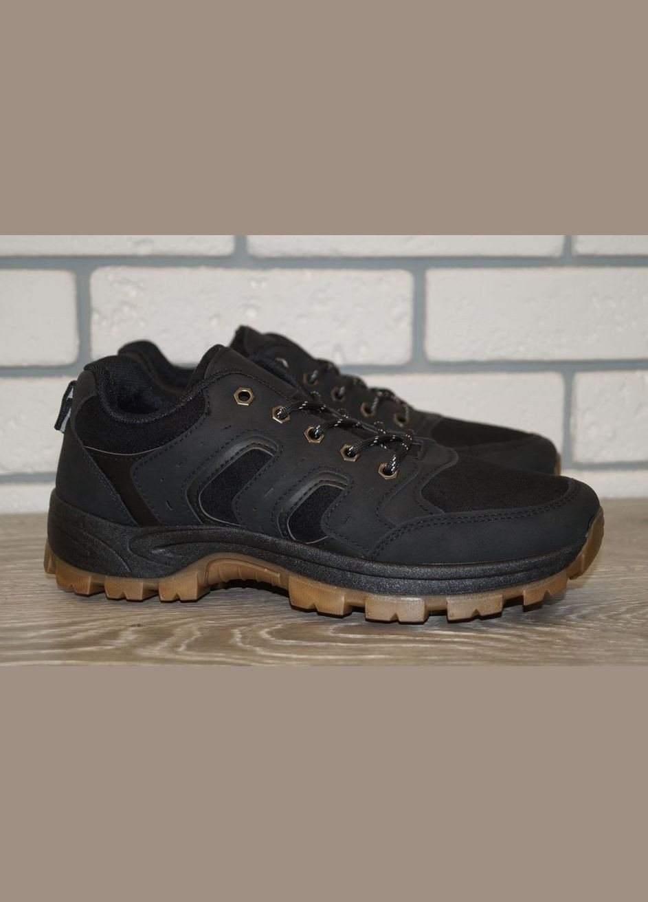 Чорні Осінні кросівки чоловічі демісезонні SWIN SHOES 10240-1
