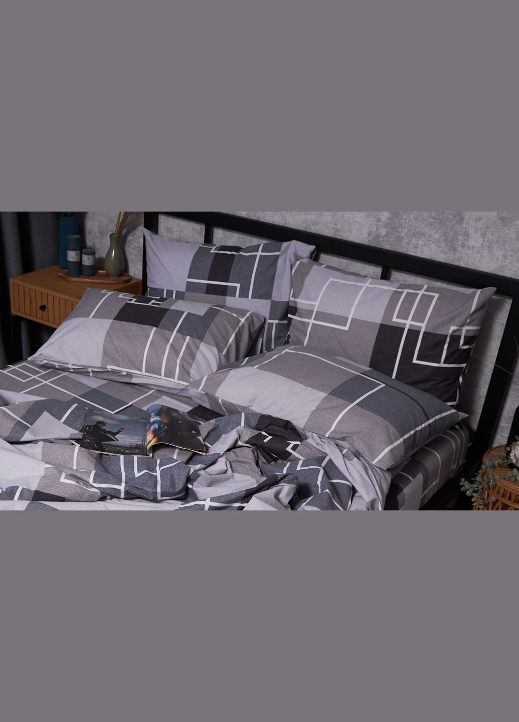 Набір наволочок Бязь Gold Люкс 60х60 2 шт(MS-840000142) Moon&Star Domiano (289715413)