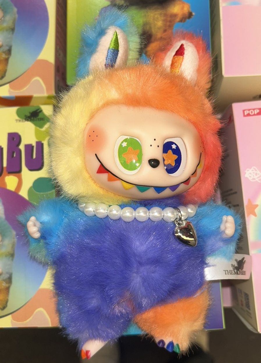 М'яка плюшева дитяча іграшка брелок LABUBU Лабубу 16 см VTech (361970712)