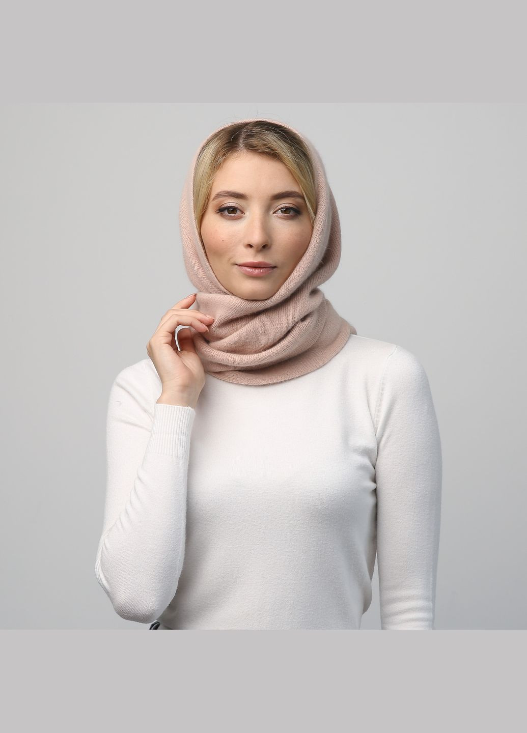 Бактус жіночий ангора бежевий NICOLE LuckyLOOK 947-499 (322792517)