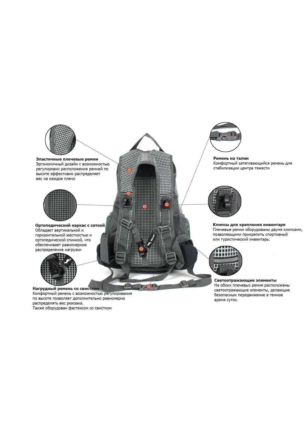 Рюкзак велосипедный 14 литров Wallaby (269994516)