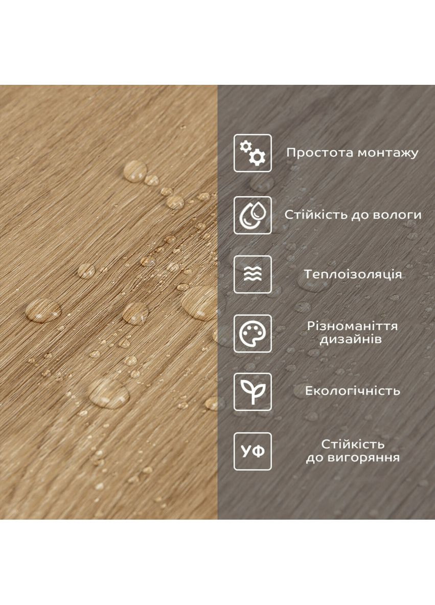 Самоклеющаяся виниловая плитка в рулоне 600х3000х2мм Клен Мат SW-00001179 Sticker Wall (362114742)