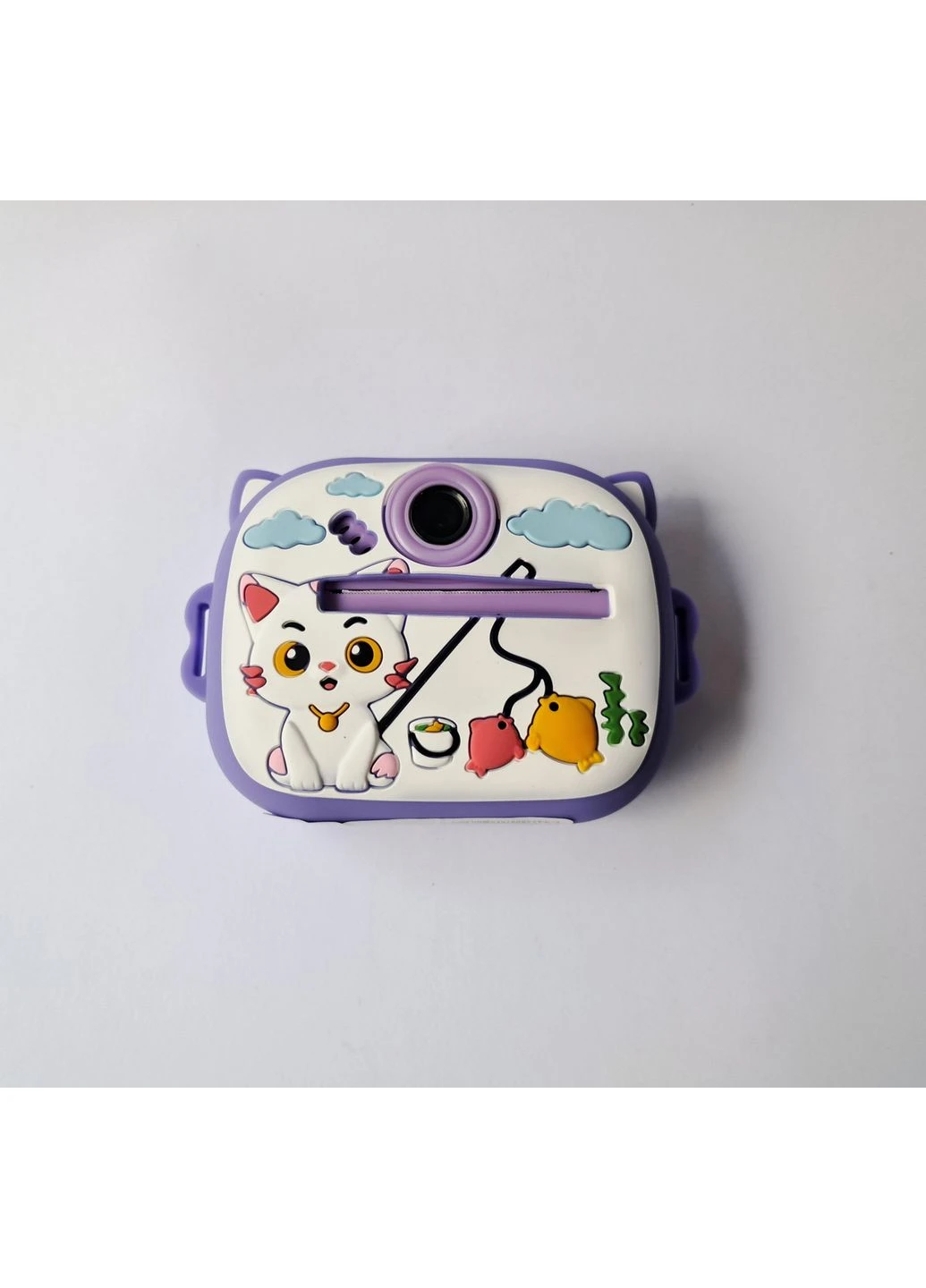 Дитячий фотоапарат з миттєвим друком Котик JE-1457 No Brand (337177408)