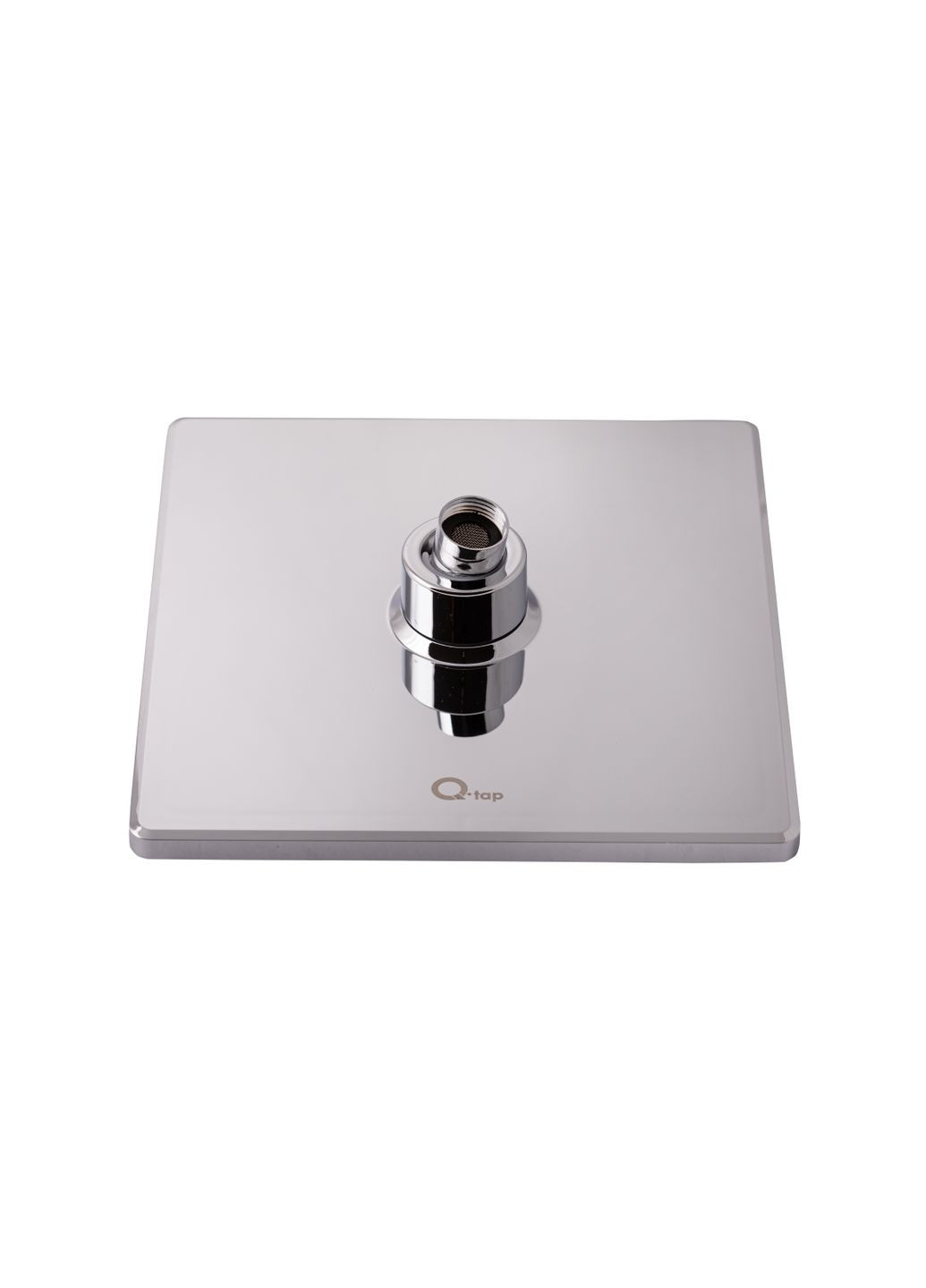 Душова стійка універсальна Plava на два споживача 1015 мм прямокутна QT1001CRM Chrome Qtap 1001 (346492718)