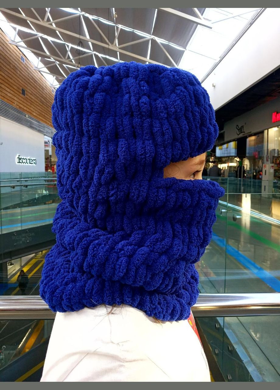 Дитяча в'язана шапка-балаклава 2 Льва (354331555)