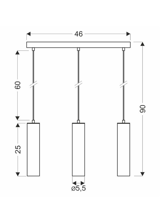 Люстра Tubo (33-79091) Candellux (361312876)