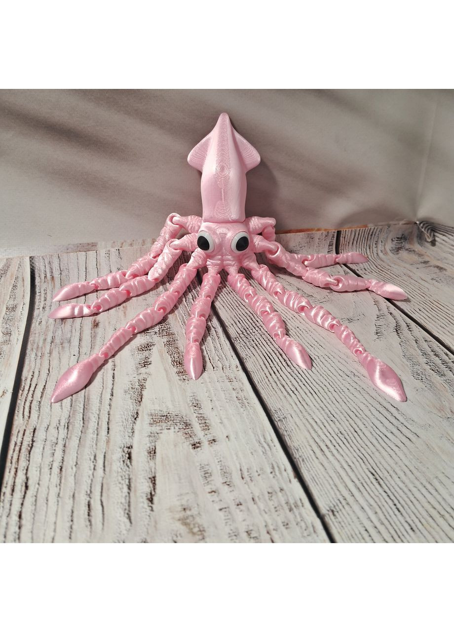 Рухлива флексі іграшка "Кальмар", 3D друк No Brand (372186026)