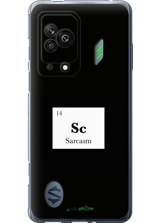 Чехол на Xiaomi Black Shark 5 Сарказм "4501u-2678-70447" Endorphone (364676240)