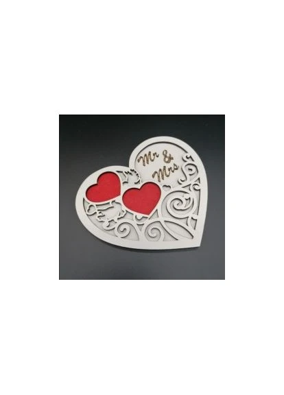 Подставка для колец (МДФ), 15х13х0,6 см No Brand (369162916)