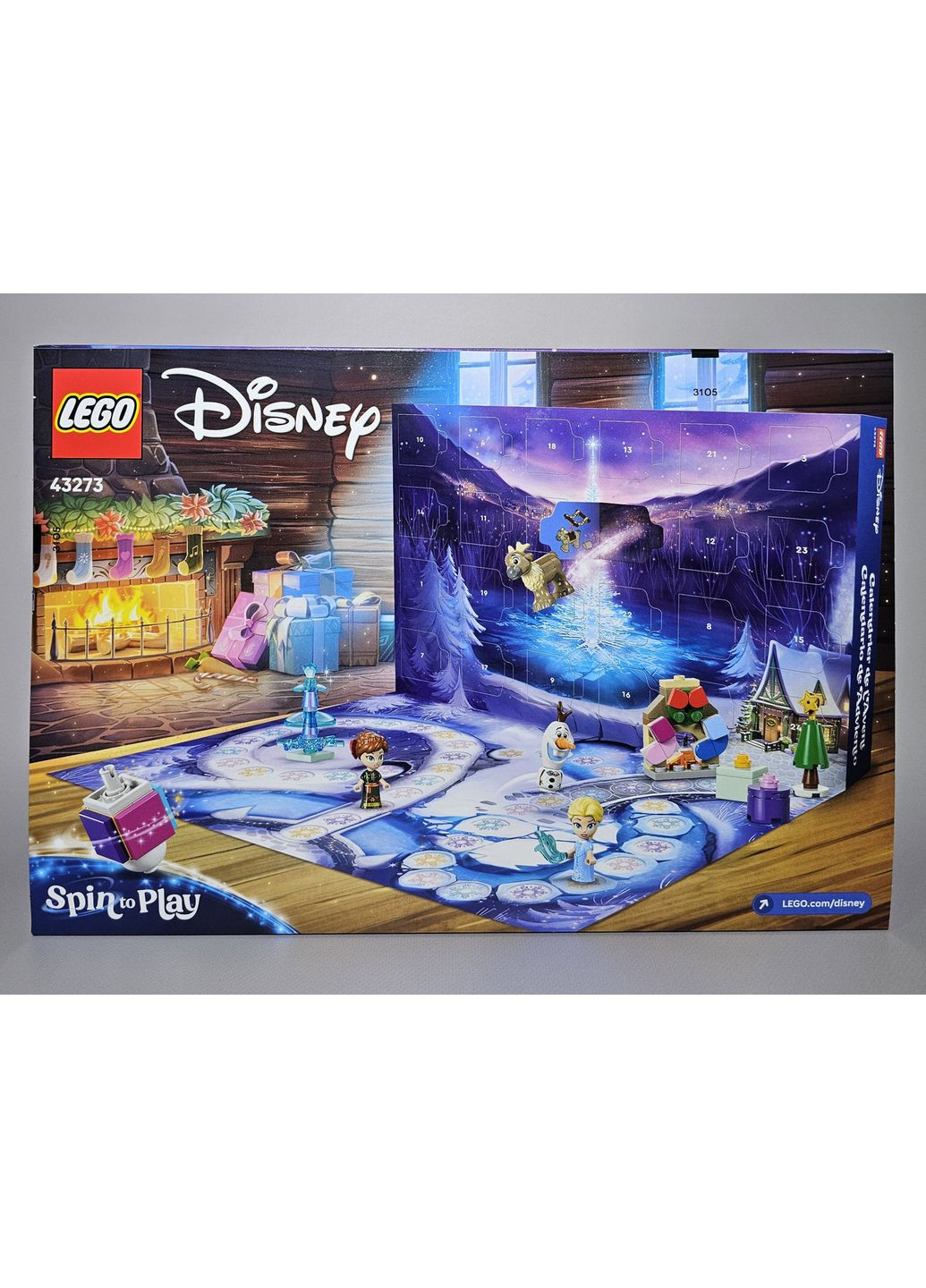 Новорічний адвент календар 2025 ЛЕГО Дісней Крижане серце Оригінал Disney Frozen Advent Calendar 2025 Lego (365251580)