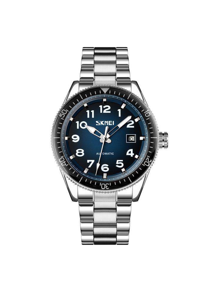 9232SSIBU Silver/blue-steel strap кварцевый сasual, классический Skmei (323757885)