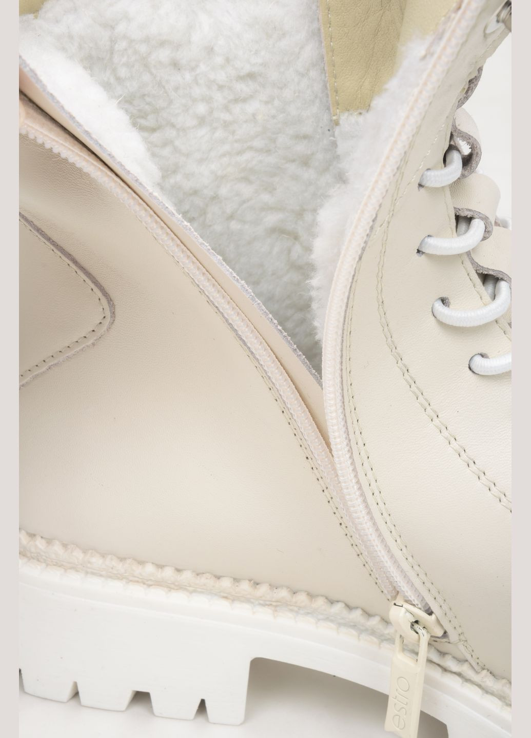 Черевики, колір білий Estro (324162350)