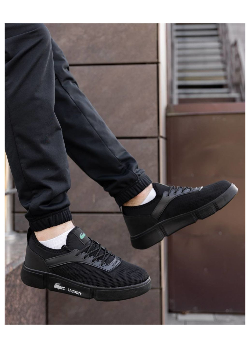 Черные летние кроссовки мужские nd No Brand Black