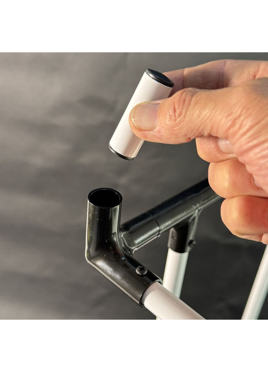 Держатель-стойка пакетов для мусора Treho 240SWS на колесах. Под стандартный пакет 120-240 литров Metaplant (362712254)