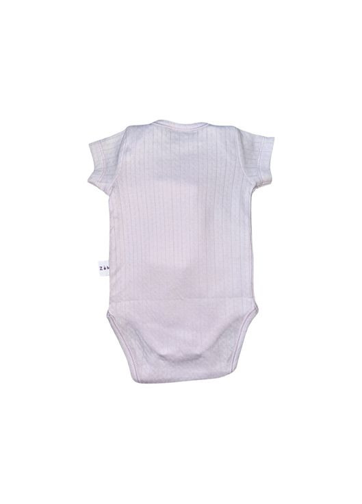 Детское боди organic cotton wear 56 см Бледно-лавандовый (1034) ZEYNO&MEMO (338862793)