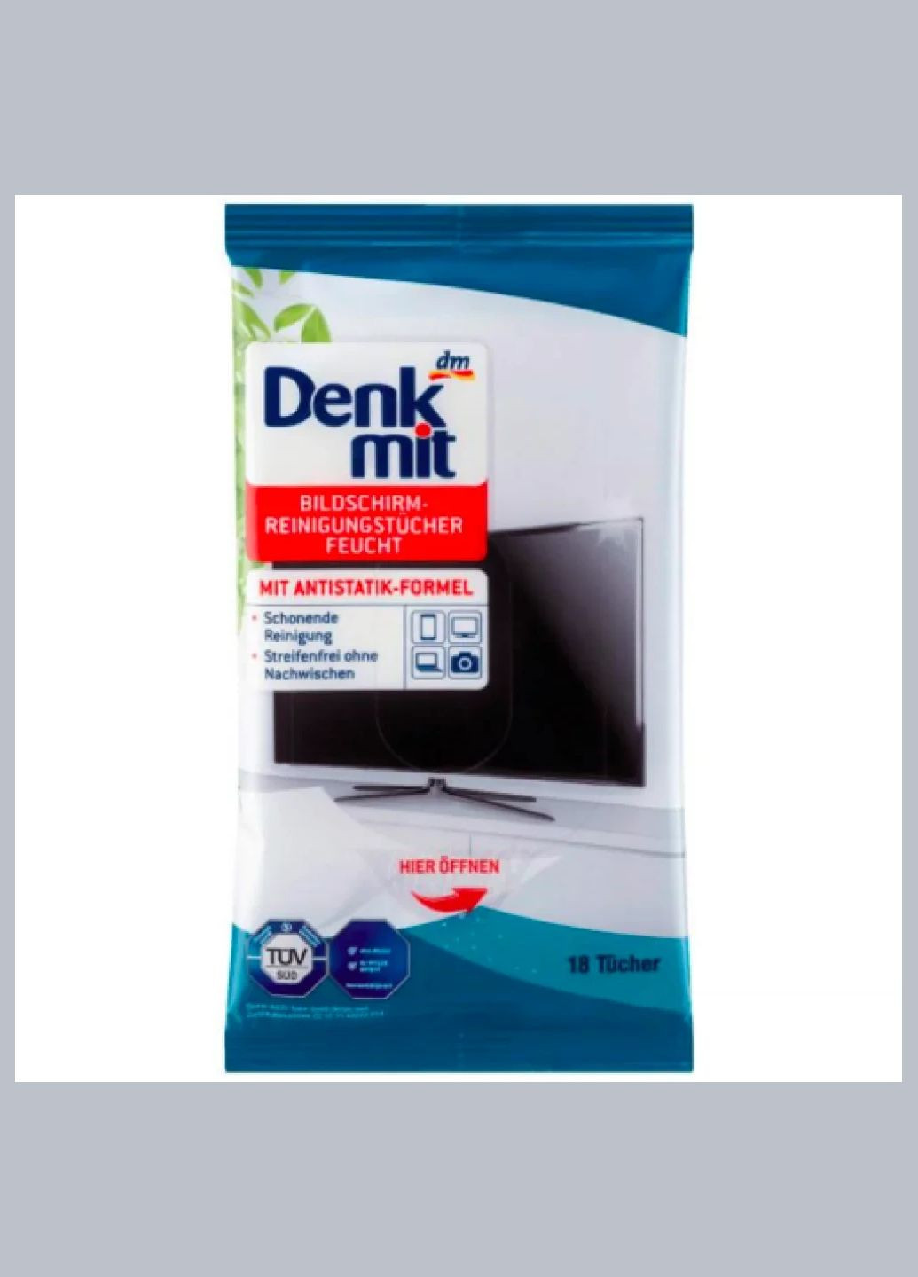 Серветки для екранів 20 шт. Denkmit (328082712)