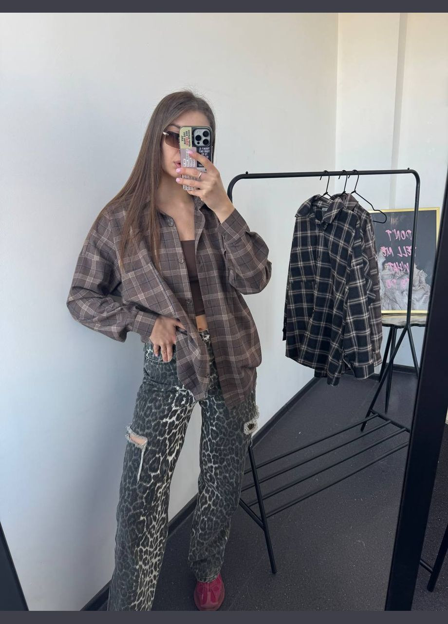 Сорочка картата No Brand (328923434)