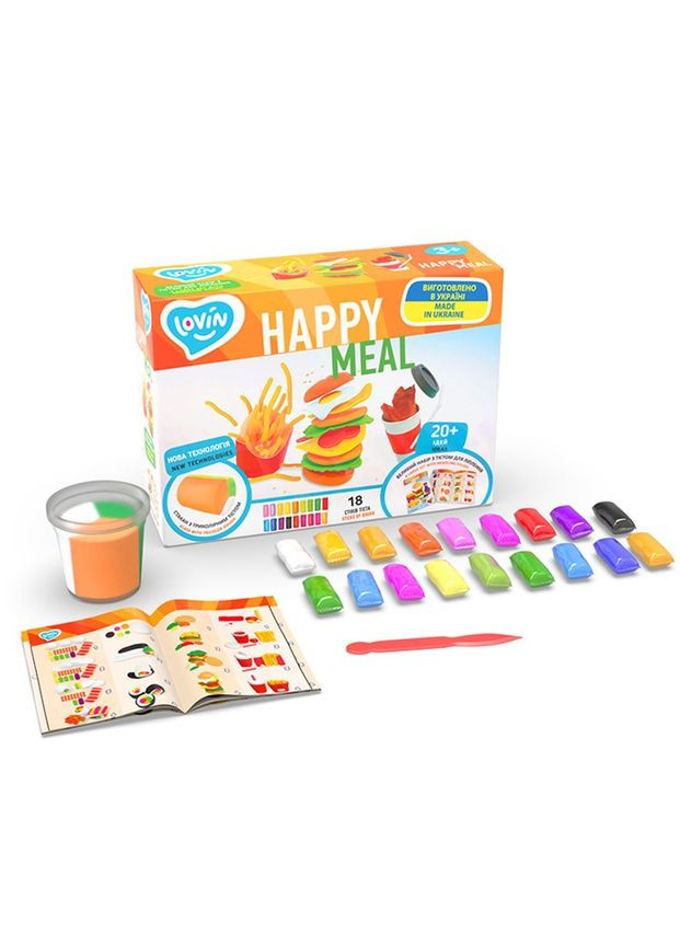 Набор с тестом для лепки "Happy Meal" Окто (290252572)