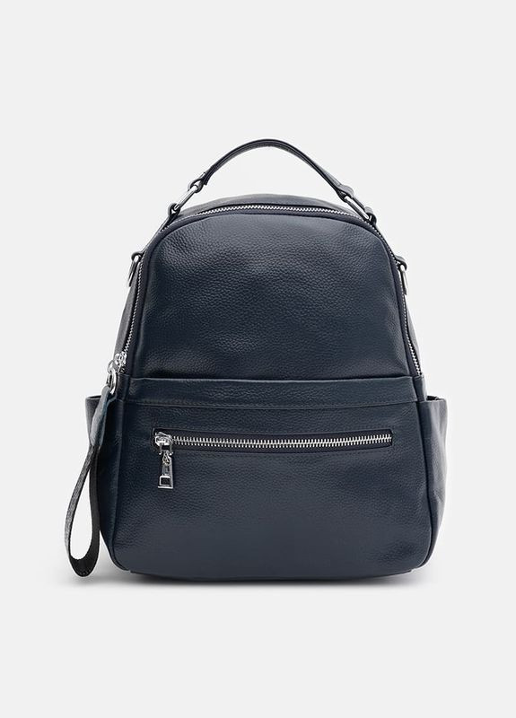 Рюкзак жіночий шкіряний k12108n Синій Keizer (301871732)