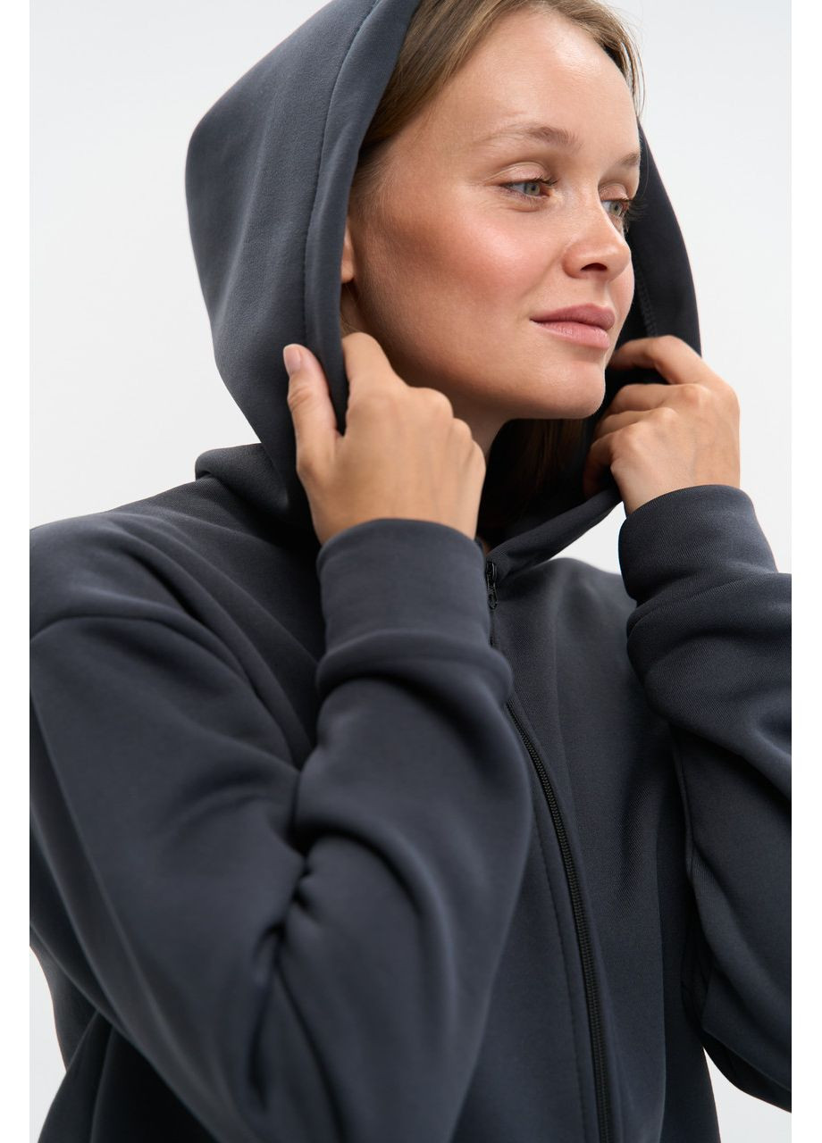 Женский спортивный костюм на флисе, теплый на замке Graphite No Brand (367623970)