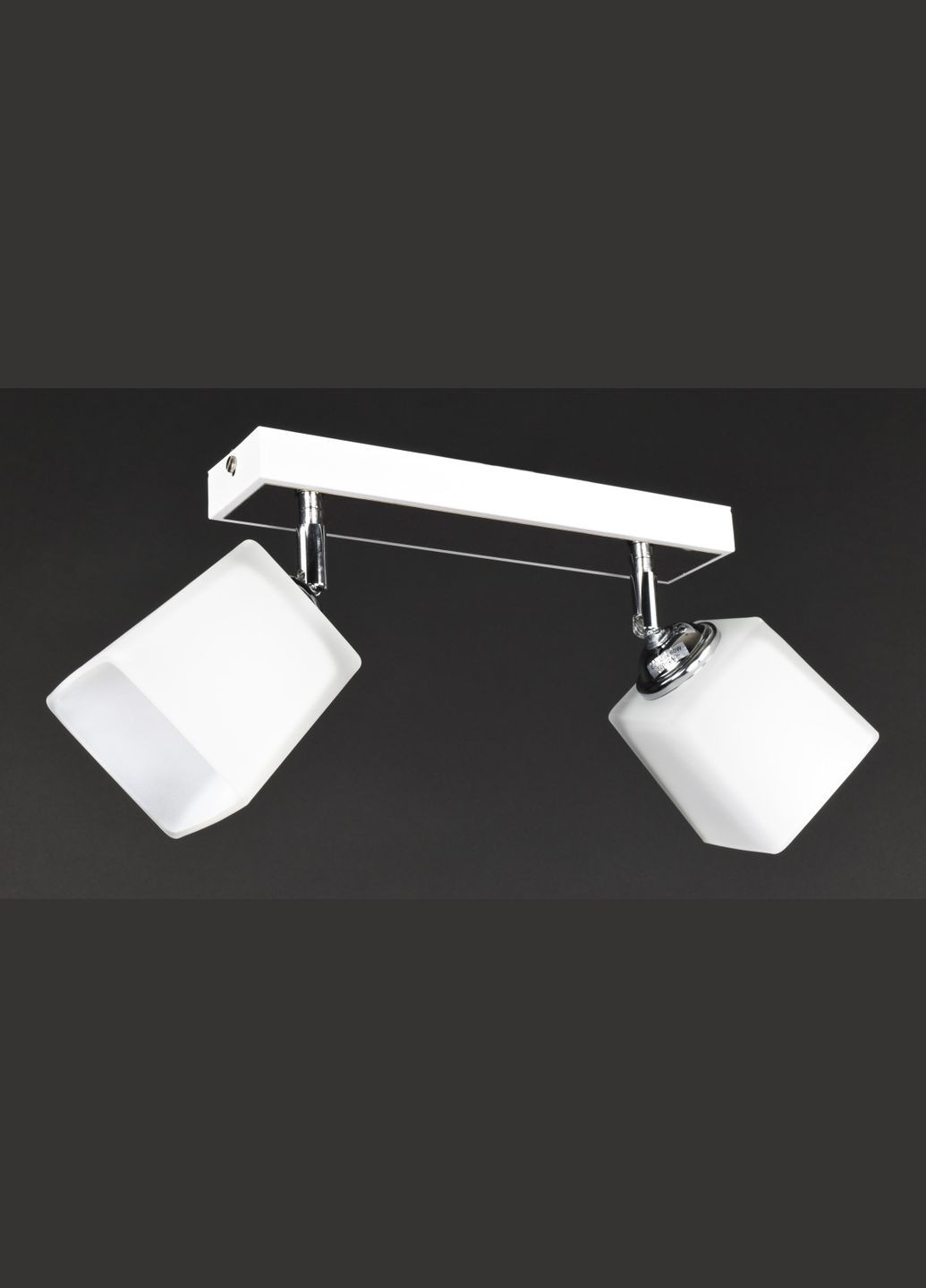 Люстра стельова на 2 лампочки 25221 Білий 19х9х30 см. Sunnysky (364753190)