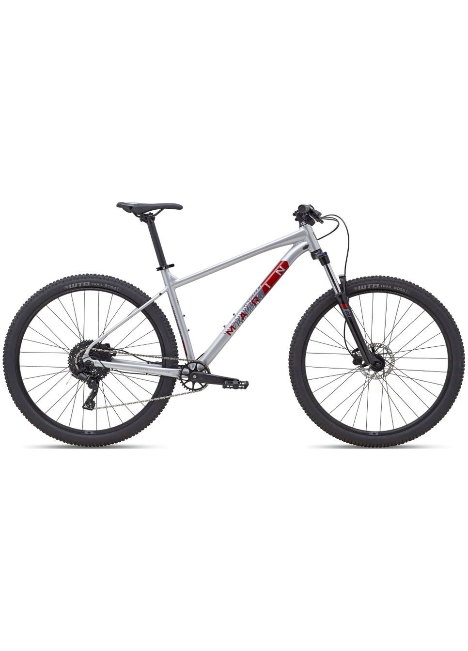 Велосипед 27,5" BOBCAT TRAIL 4 рама S 2024 Silver (SKD-06-46) Marin (316396870)