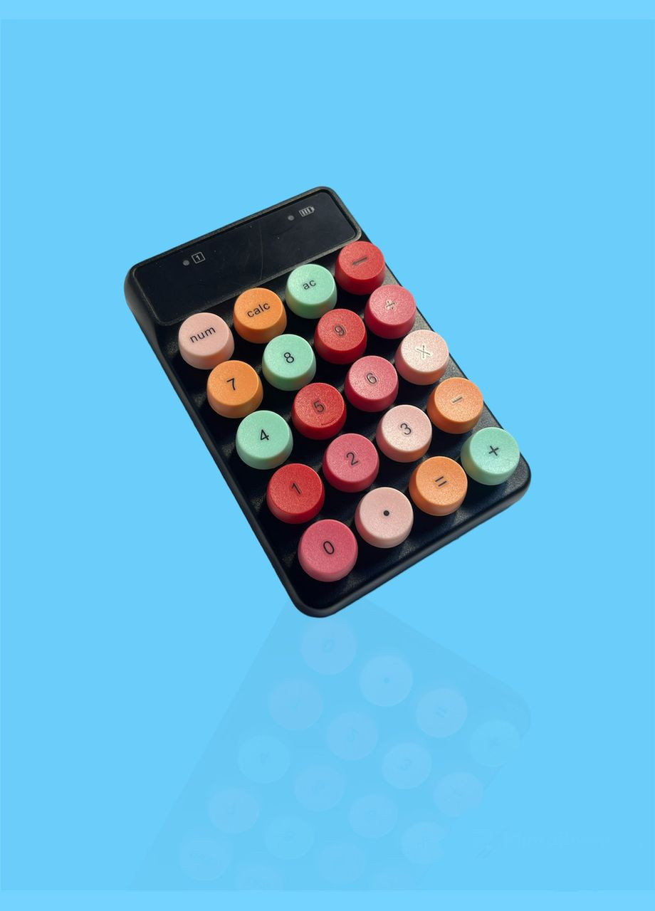 Бездротова цифрова клавіатура VHG Q3 Black, Wireless Numeric Keyboard Том.М (334304997)
