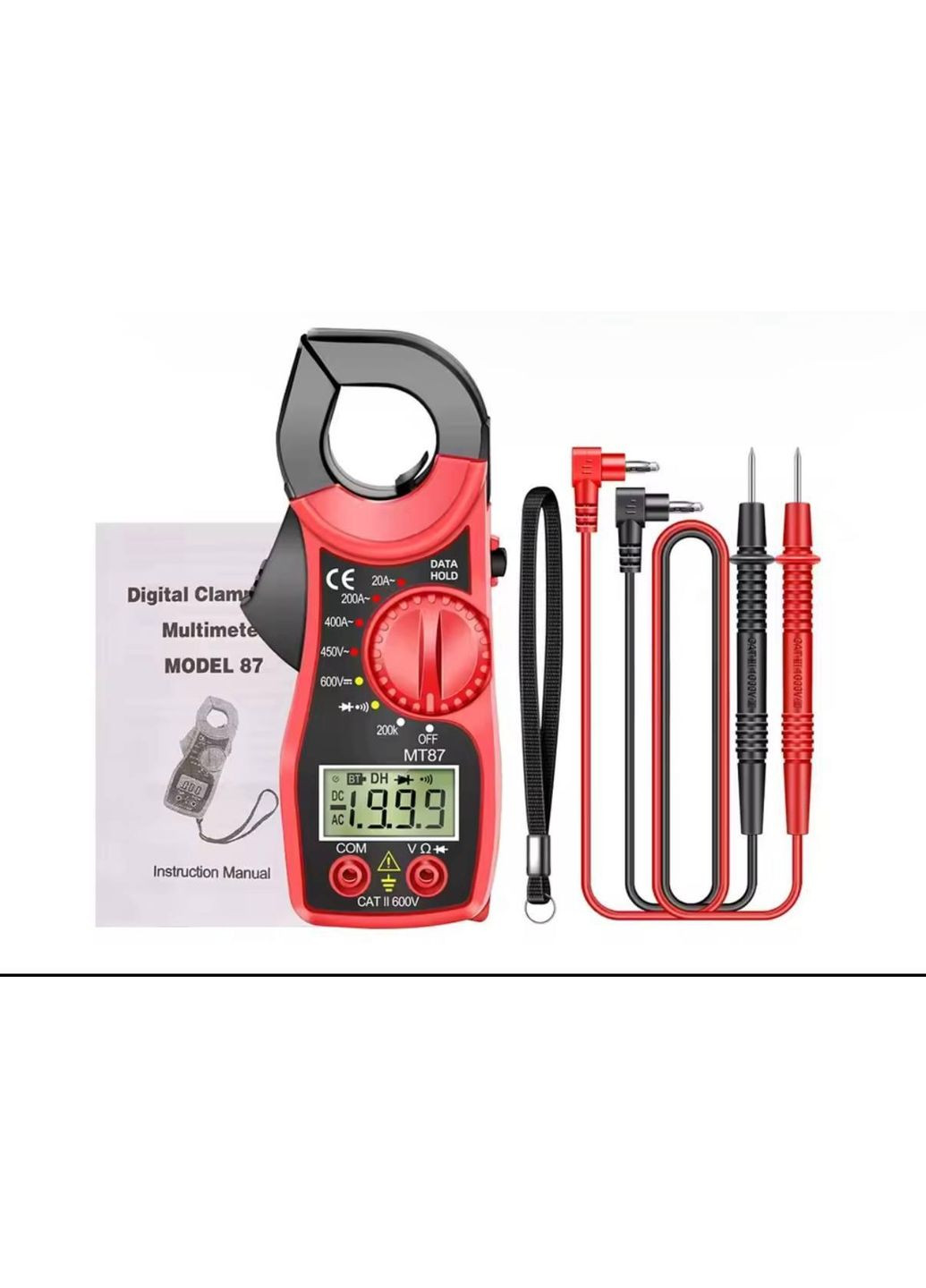 Мультиметр цифровой MT87 клещевой (R051089) Icar (369761790)