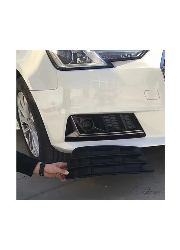 Решетки бампера Audi A4 B9 2016-2019 (A4-S0151) No Brand (381824691)