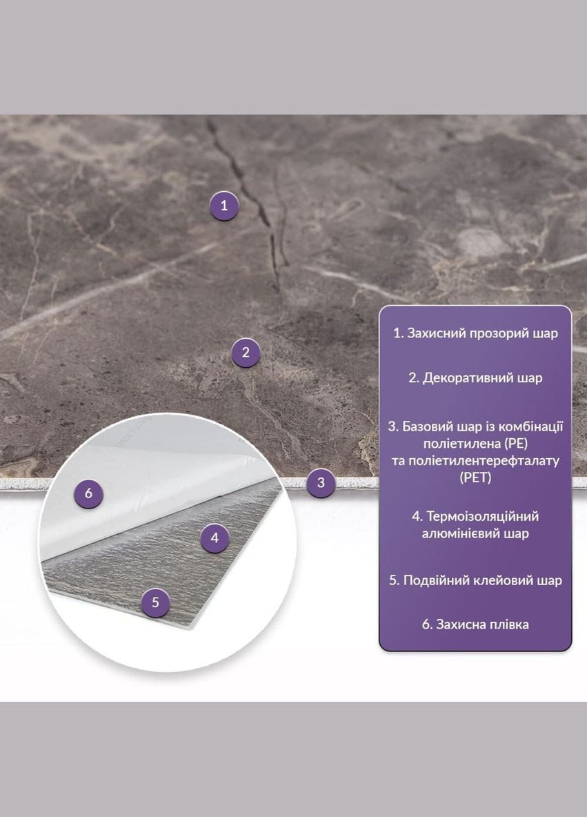 Самоклеящаяся стеновая PET плитка 600*300*2mm (D) SW-00002316 Sticker Wall (315791405)