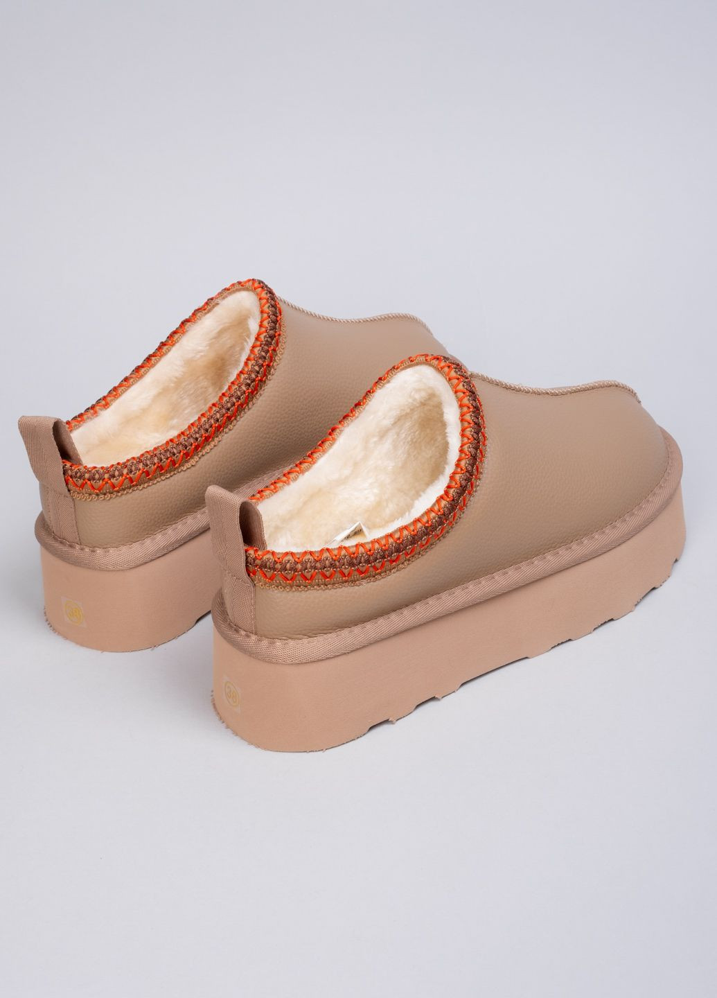 Угги женские 5852-1 коричневые 344462 Power (303397122)