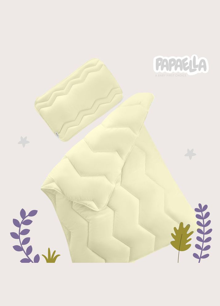 Одеяло детское зимнее Comfort 100х135 см PAPAELLA для детей в детскую кроватку антиаллергенное молоко IDEIA (317965783)