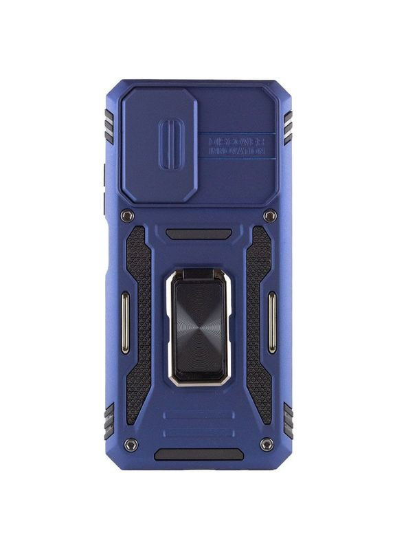 Ударостойкий чехол Camshield Army Кольцо для Xiaomi Redmi Note 11 (Global) / Note 11S / Note 12S Синий Epik (372499128)