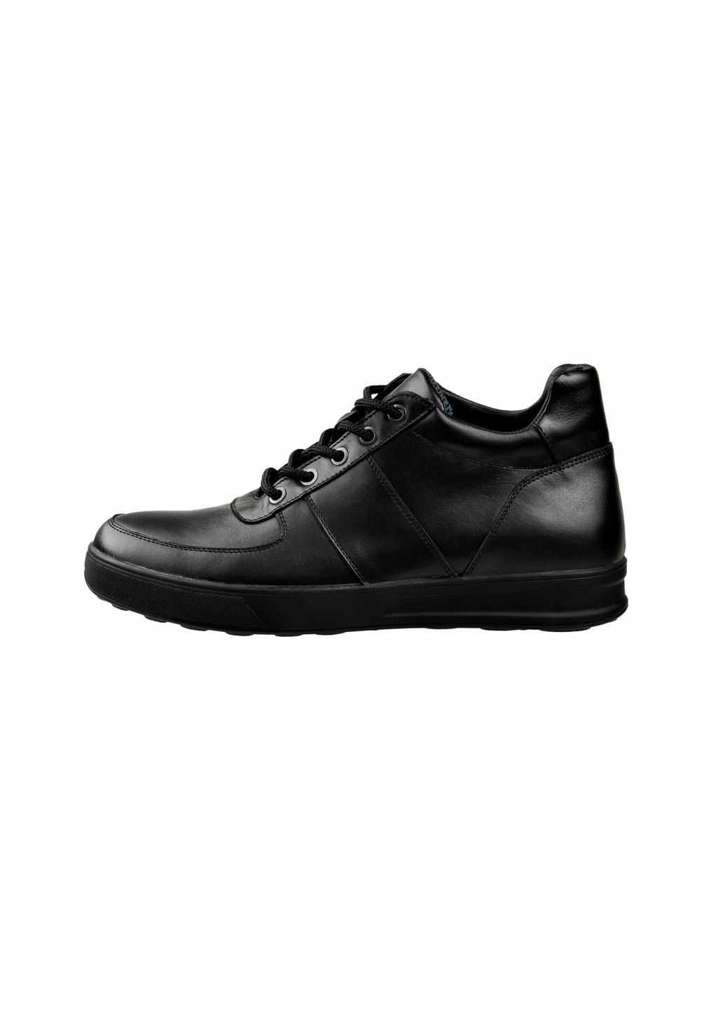 Черные зимние ботинки 121-501т Леомода