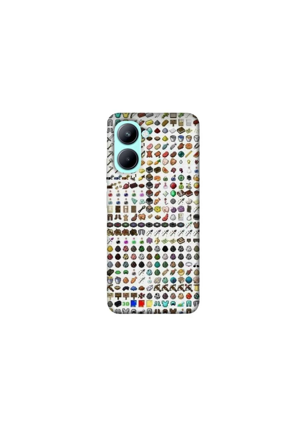 Чохол на Realme C33 Minecraft v2 Frontalka (380645813)