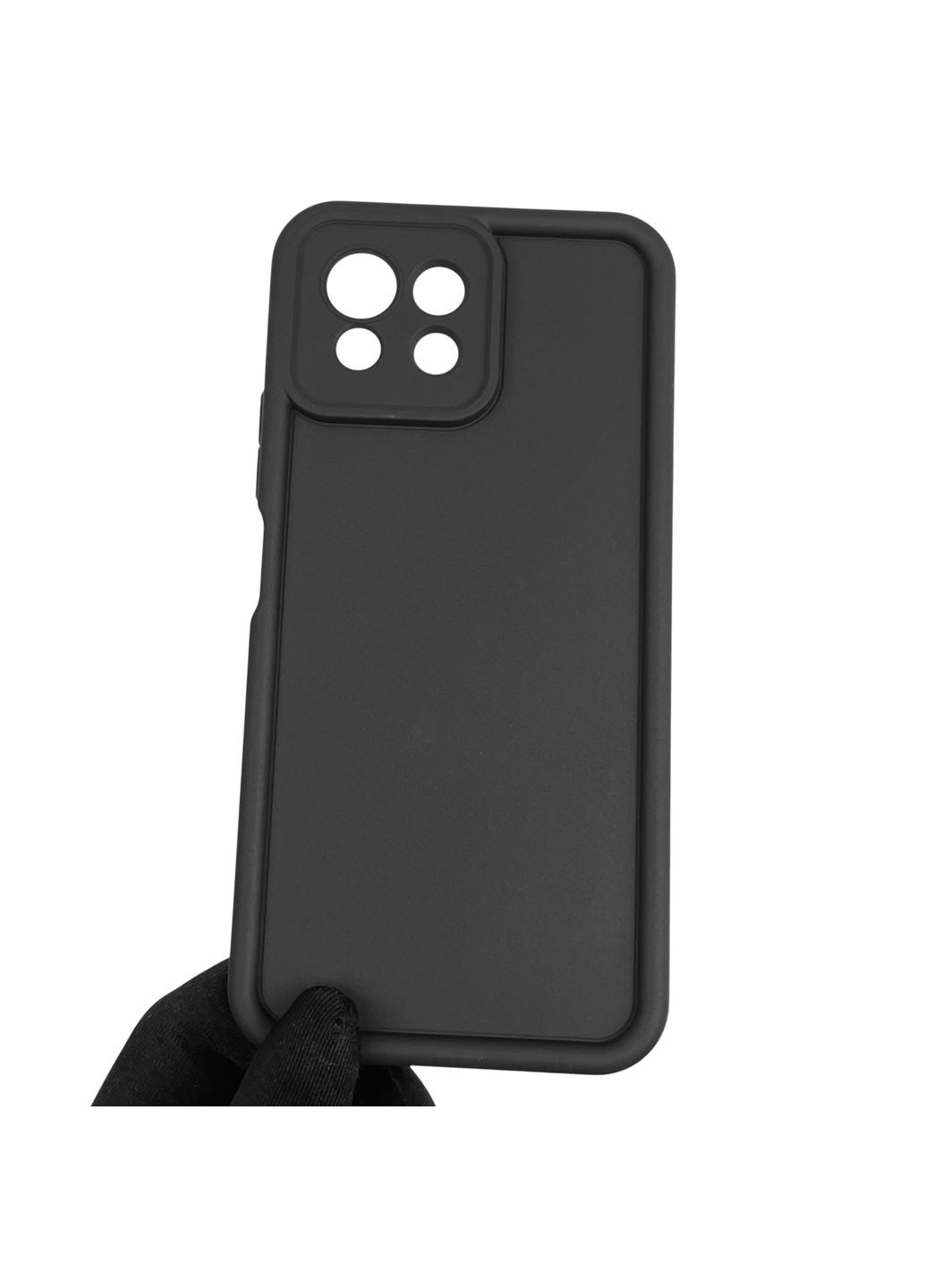 Чохол силіконовий Soft Touch для Mi 11 Lite чорний (Повний захист камери) Xiaomi (366389929)