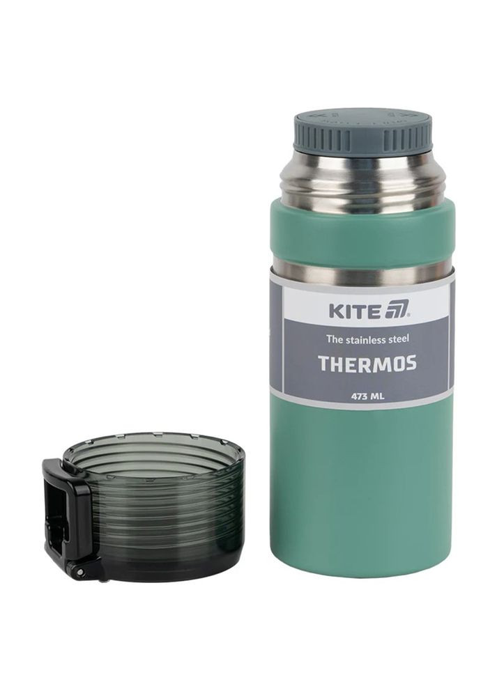 Термос 473 мл зелений K25-320-2 Kite (325476388)