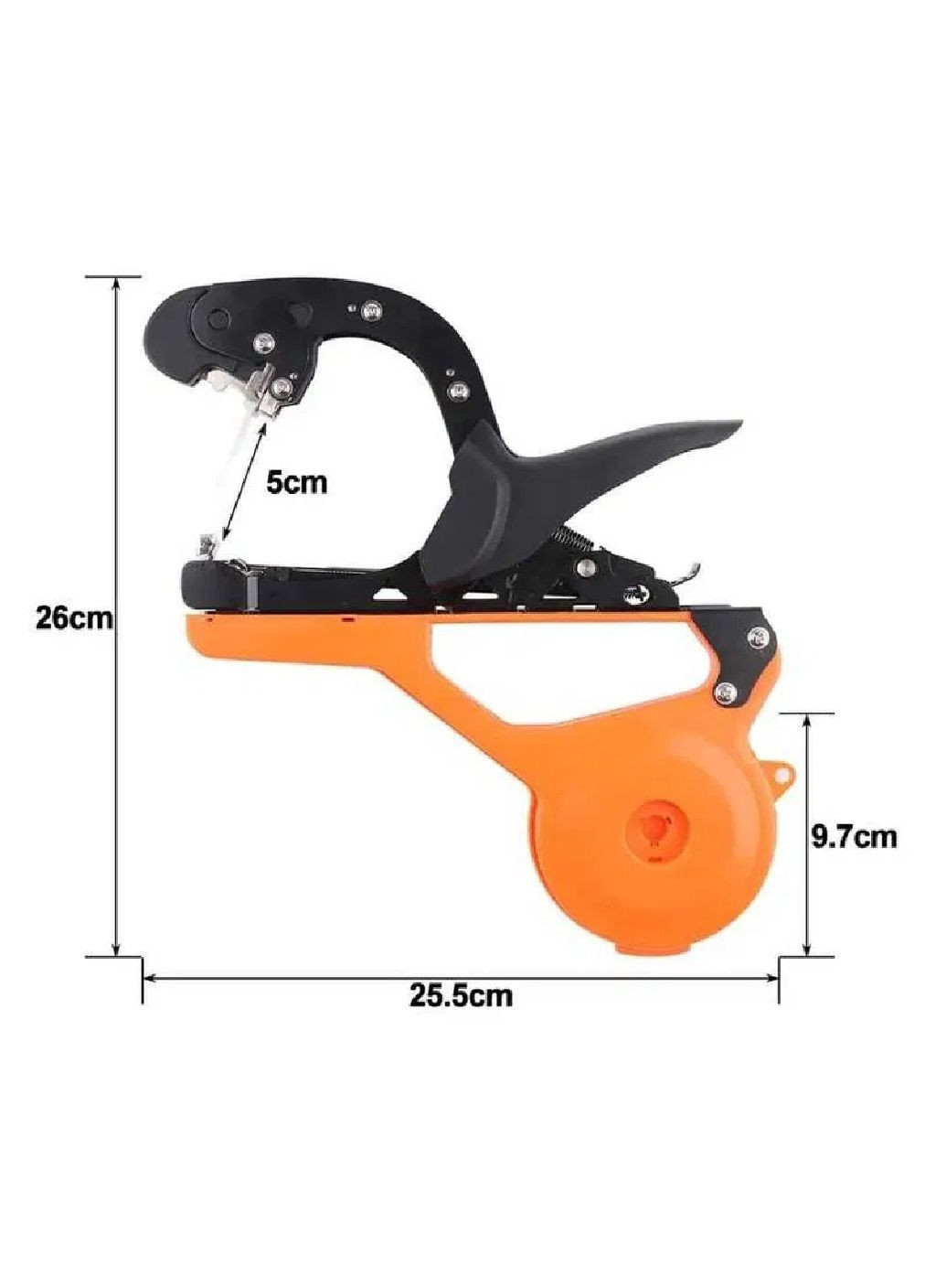 Степлер тапенер титановый для подвязки фиксации растений цветов кустов в саду огороде на даче 26х25.5х9.7 см (476568-Prob) Unbranded (284667320)