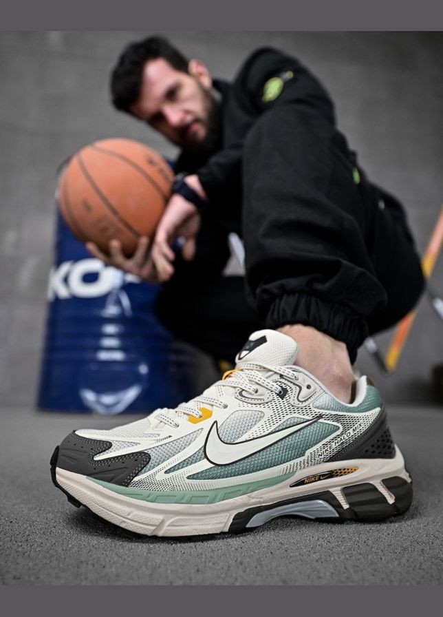 Білі Осінні стильні чоловічі кросівки nike білі No Brand