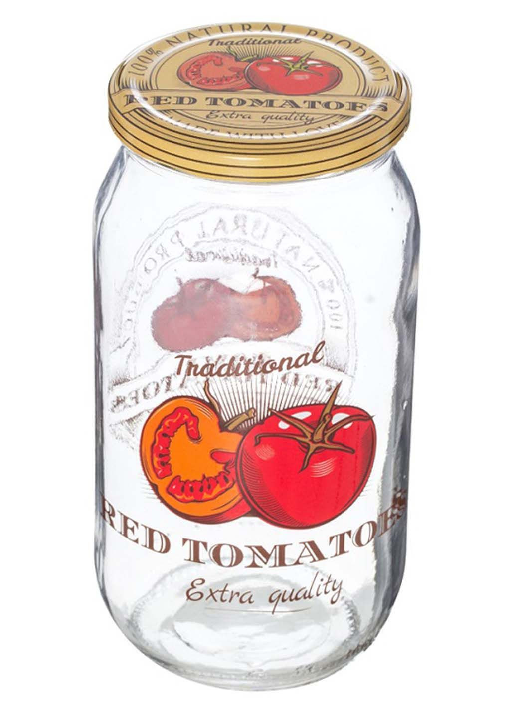 Банка Decorated Jar-Tomato 1 л Herevin (278254591)