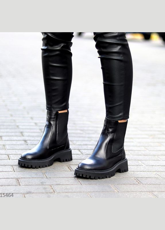 Шкіряні зимові черевики челсі, зимові ботінки Garti Lordy (304936138)