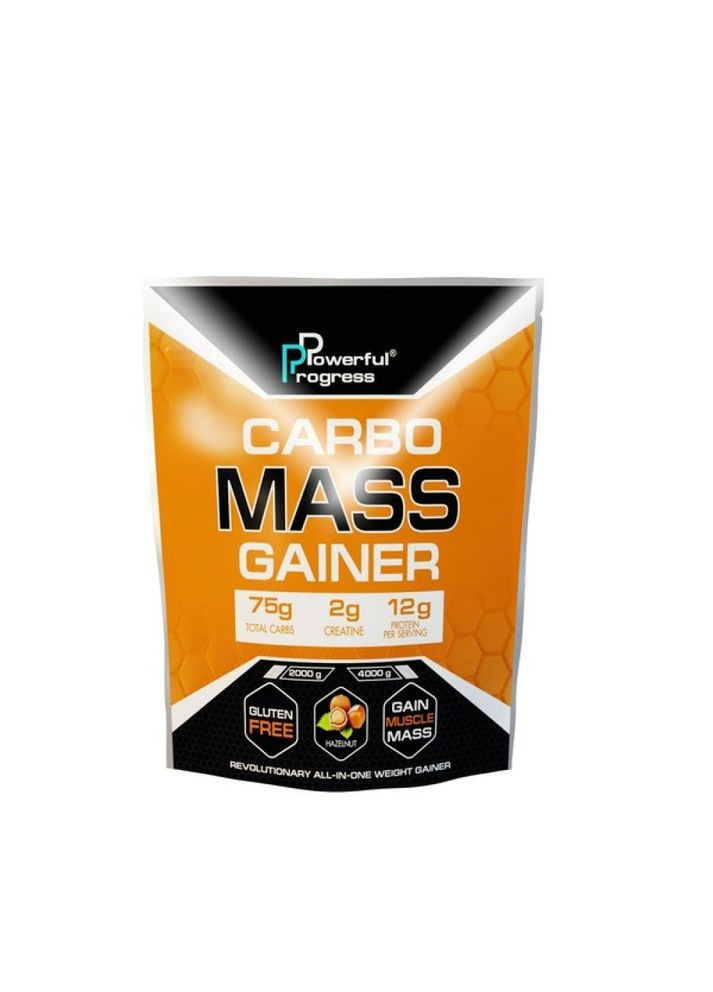 Гейнер Carbo Mass Gainer 4000 g (Лісовий горіх) Powerful Progress (280875677)