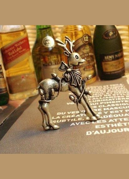 Брошка різдвяний олень,.10-117 Fashion Jewelry (336949488)