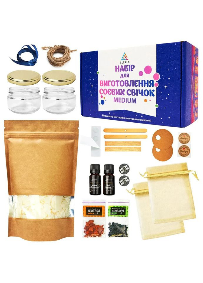 Набір для виготовлення соєвих свічок MEDIUM SSM-006 No Brand (354756719)