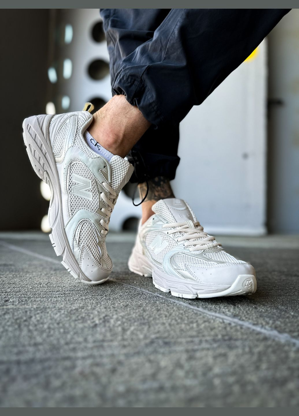 Кросівки жіночі і чоловічі New Balance 530 beige | Нью Беланс 530 бежеві No Brand бежеві всесезони (313102785)